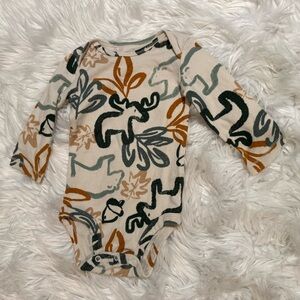 Carter’s Baby Boy Bodysuit 9M Moose Bear Woodland Long‎ Sleeve
